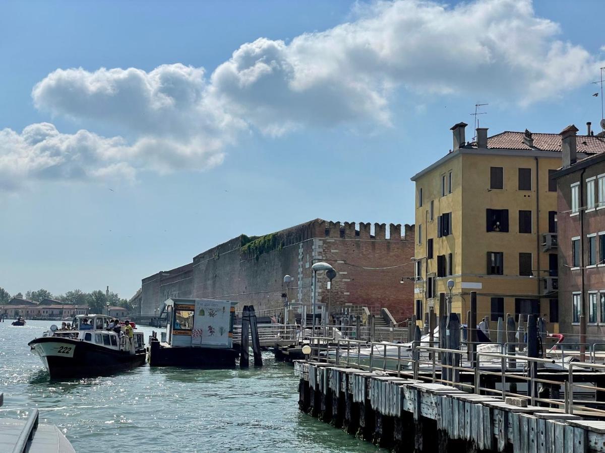 Ca' Monica Panoramic-Canal View, Biennale Venedig Exteriör bild