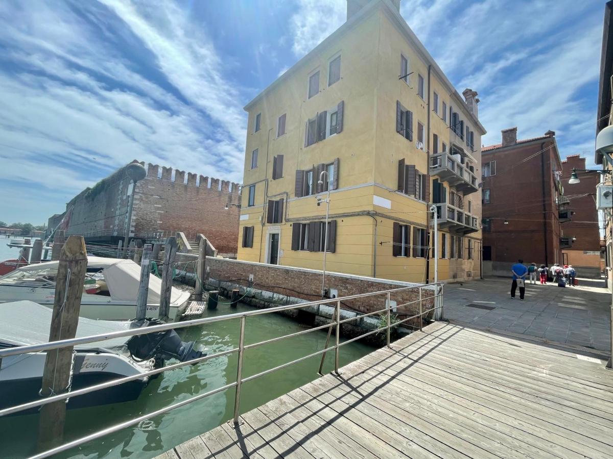 Ca' Monica Panoramic-Canal View, Biennale Venedig Exteriör bild